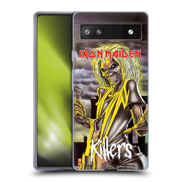 Iron Maiden Album Covers Killers Soft Gel Case for Google Pixel 6a