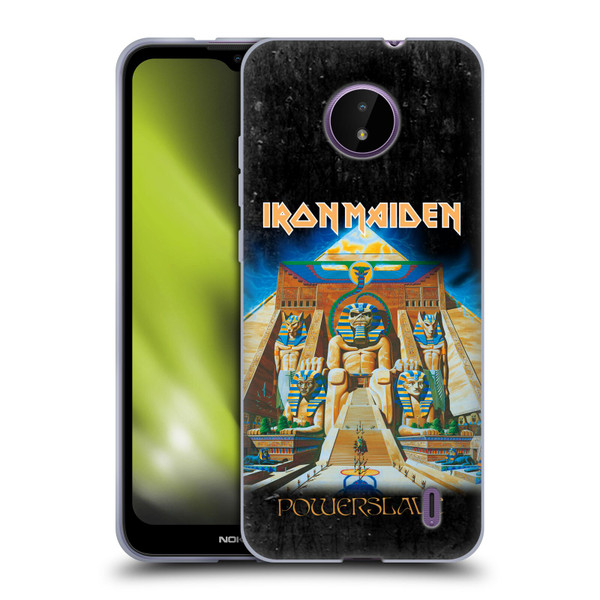 Iron Maiden Album Covers Powerslave Soft Gel Case for Nokia C10 / C20