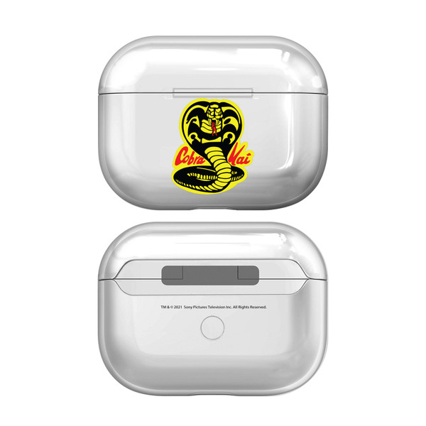 Cobra Kai Iconic Logo Clear Hard Crystal Cover Case for Apple AirPods Pro Charging Case