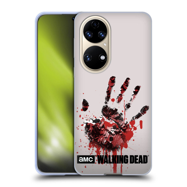 AMC The Walking Dead Silhouettes Hand Soft Gel Case for Huawei P50
