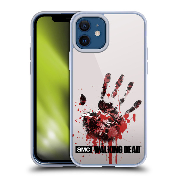 AMC The Walking Dead Silhouettes Hand Soft Gel Case for Apple iPhone 12 / iPhone 12 Pro