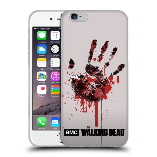 AMC The Walking Dead Silhouettes Hand Soft Gel Case for Apple iPhone 6 / iPhone 6s