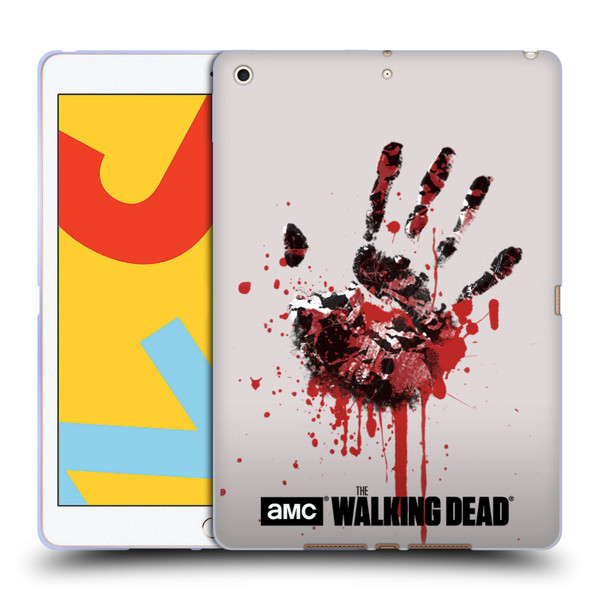 AMC The Walking Dead Silhouettes Hand Soft Gel Case for Apple iPad 10.2 2019/2020/2021