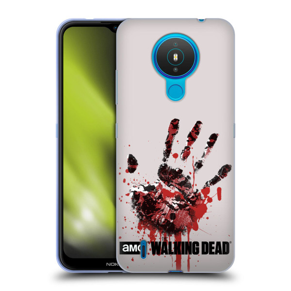 AMC The Walking Dead Silhouettes Hand Soft Gel Case for Nokia 1.4