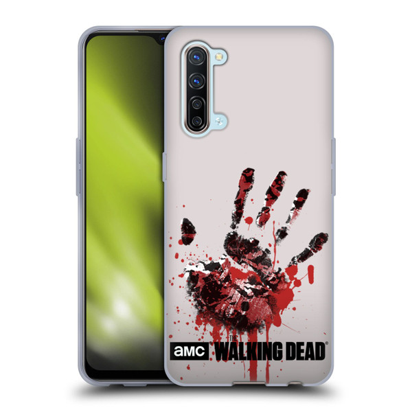 AMC The Walking Dead Silhouettes Hand Soft Gel Case for OPPO Find X2 Lite 5G