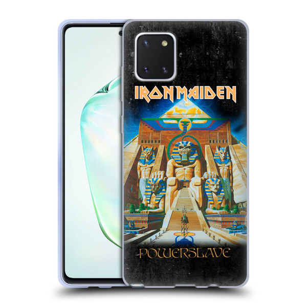 Iron Maiden Album Covers Powerslave Soft Gel Case for Samsung Galaxy Note10 Lite