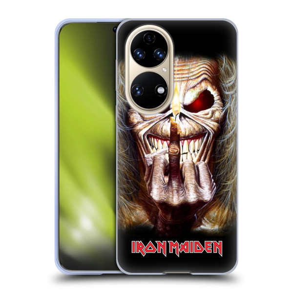 Iron Maiden Art Candle Finger Soft Gel Case for Huawei P50