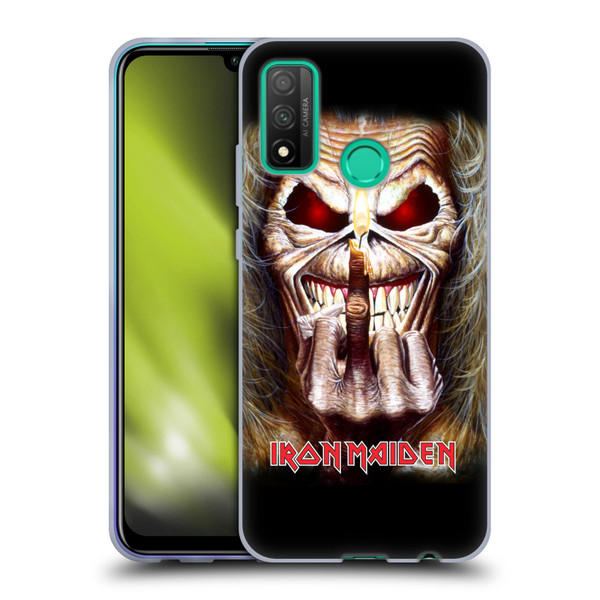 Iron Maiden Art Candle Finger Soft Gel Case for Huawei P Smart (2020)