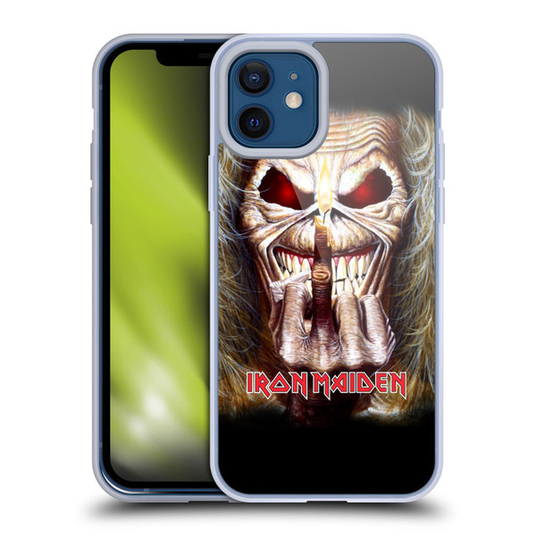 Iron Maiden Art Candle Finger Soft Gel Case for Apple iPhone 12 / iPhone 12 Pro & MagSafe