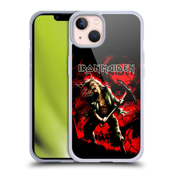Iron Maiden Art Benjamin Breeg Soft Gel Case for Apple iPhone 13
