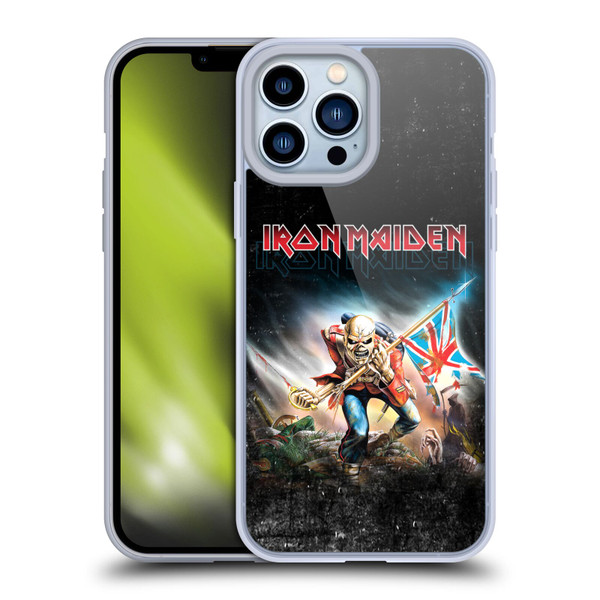 Iron Maiden Art Trooper 2016 Soft Gel Case for Apple iPhone 13 Pro Max & MagSafe