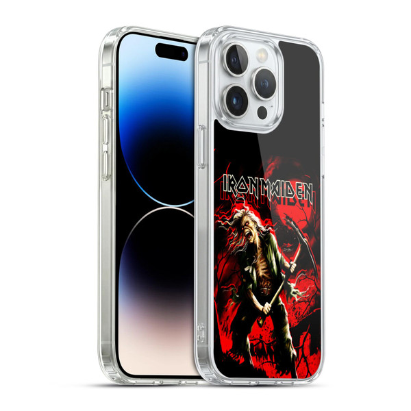 Iron Maiden Art Benjamin Breeg Soft Gel Case for Apple iPhone 14 Pro Max & MagSafe