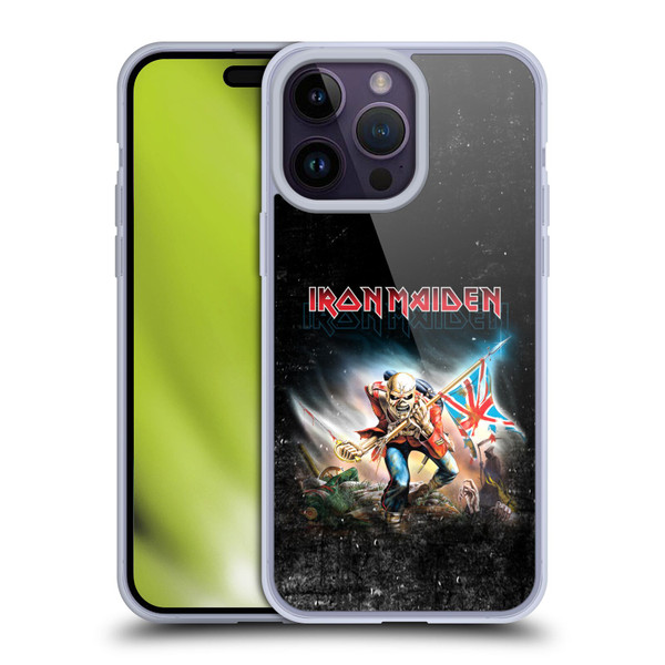 Iron Maiden Art Trooper 2016 Soft Gel Case for Apple iPhone 14 Pro Max
