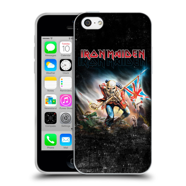 Iron Maiden Art Trooper 2016 Soft Gel Case for Apple iPhone 5c