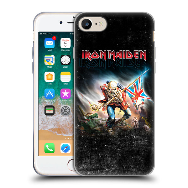 Iron Maiden Art Trooper 2016 Soft Gel Case for Apple iPhone 7 / 8 / SE 2020 & 2022 & MagSafe