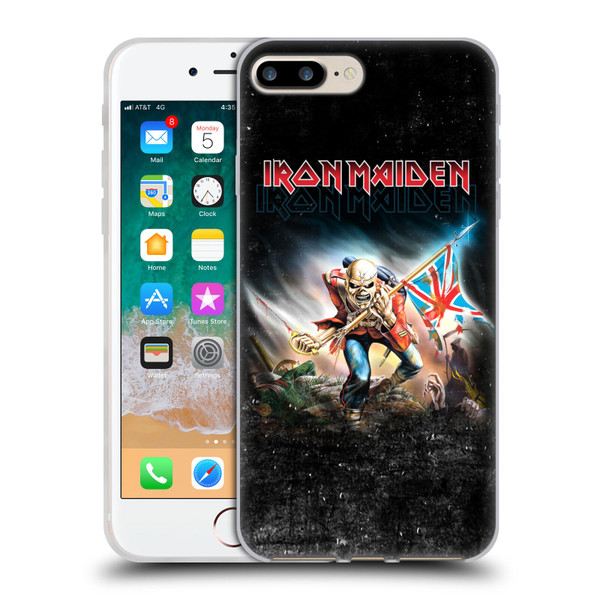 Iron Maiden Art Trooper 2016 Soft Gel Case for Apple iPhone 7 Plus / iPhone 8 Plus