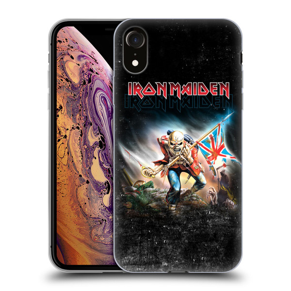 Iron Maiden Art Trooper 2016 Soft Gel Case for Apple iPhone XR