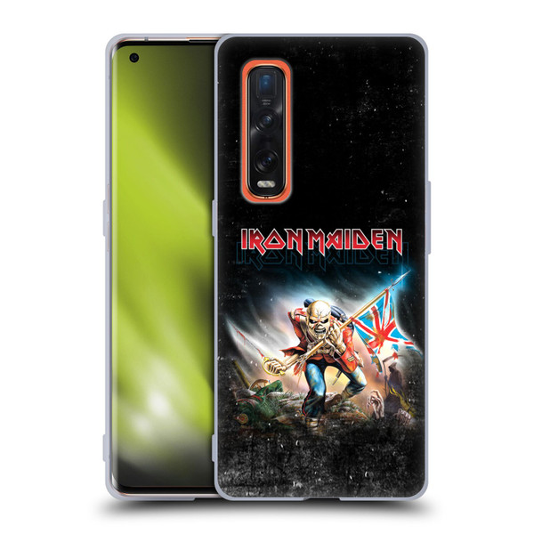 Iron Maiden Art Trooper 2016 Soft Gel Case for OPPO Find X2 Pro 5G