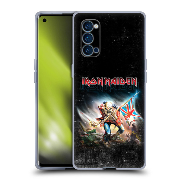 Iron Maiden Art Trooper 2016 Soft Gel Case for OPPO Reno 4 Pro 5G