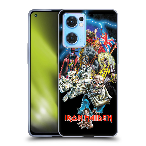 Iron Maiden Art Best Of Beast Soft Gel Case for OPPO Reno7 5G / Find X5 Lite