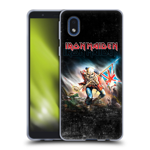 Iron Maiden Art Trooper 2016 Soft Gel Case for Samsung Galaxy A01 Core (2020)