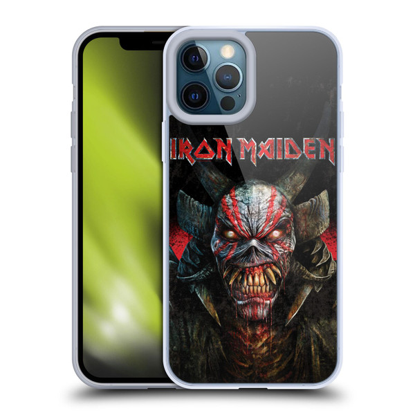 Iron Maiden Senjutsu Back Cover Death Snake Soft Gel Case for Apple iPhone 12 Pro Max