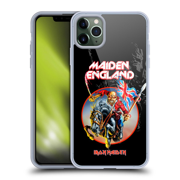 Iron Maiden Tours England Soft Gel Case for Apple iPhone 11 Pro Max & MagSafe