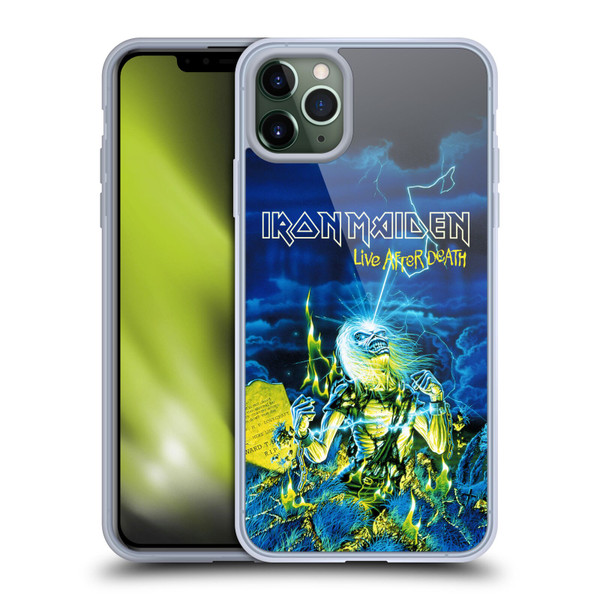 Iron Maiden Tours Live After Death Soft Gel Case for Apple iPhone 11 Pro Max