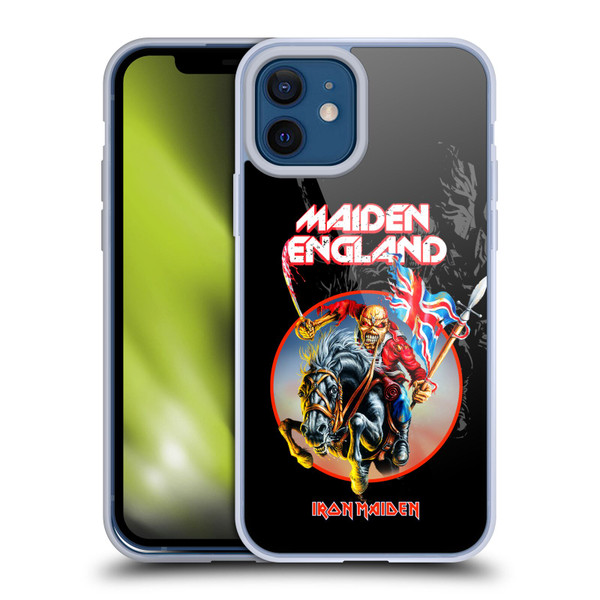 Iron Maiden Tours England Soft Gel Case for Apple iPhone 12 / iPhone 12 Pro & MagSafe