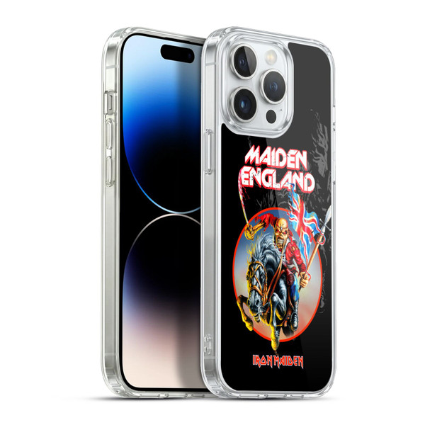 Iron Maiden Tours England Soft Gel Case for Apple iPhone 13 Pro Max & MagSafe