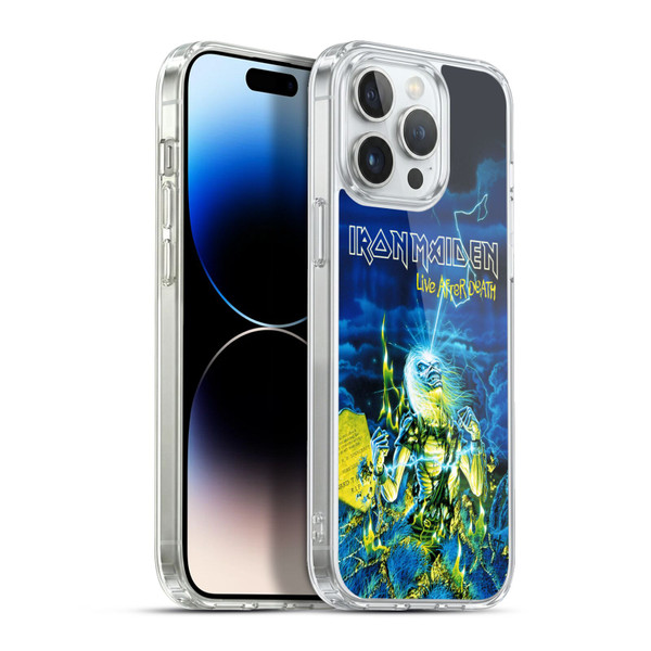 Iron Maiden Tours Live After Death Soft Gel Case for Apple iPhone 13 Pro Max & MagSafe