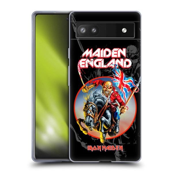 Iron Maiden Tours England Soft Gel Case for Google Pixel 6a