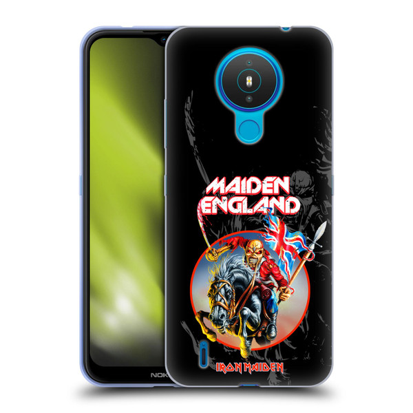 Iron Maiden Tours England Soft Gel Case for Nokia 1.4