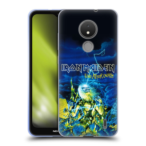 Iron Maiden Tours Live After Death Soft Gel Case for Nokia C21