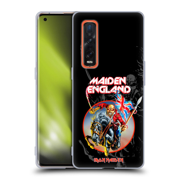 Iron Maiden Tours England Soft Gel Case for OPPO Find X2 Pro 5G