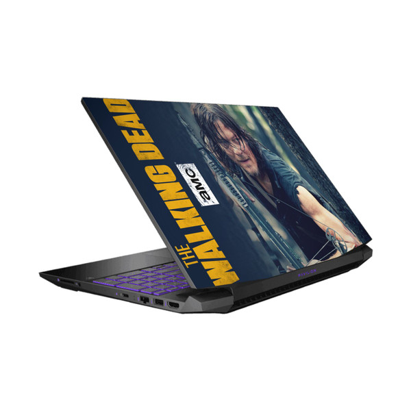 AMC The Walking Dead Daryl Dixon Art Lurk Vinyl Sticker Skin Decal Cover for HP Pavilion 15.6" 15-dk0047TX
