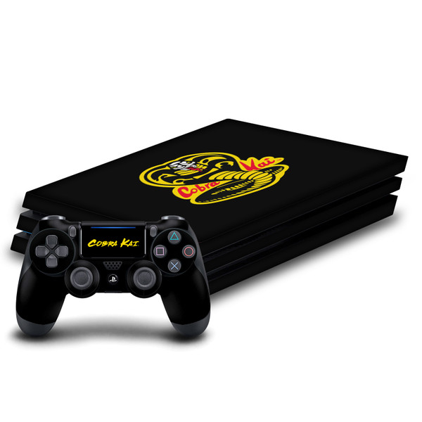 Cobra Kai Iconic Classic Logo Vinyl Sticker Skin Decal Cover for Sony PS4 Pro Bundle