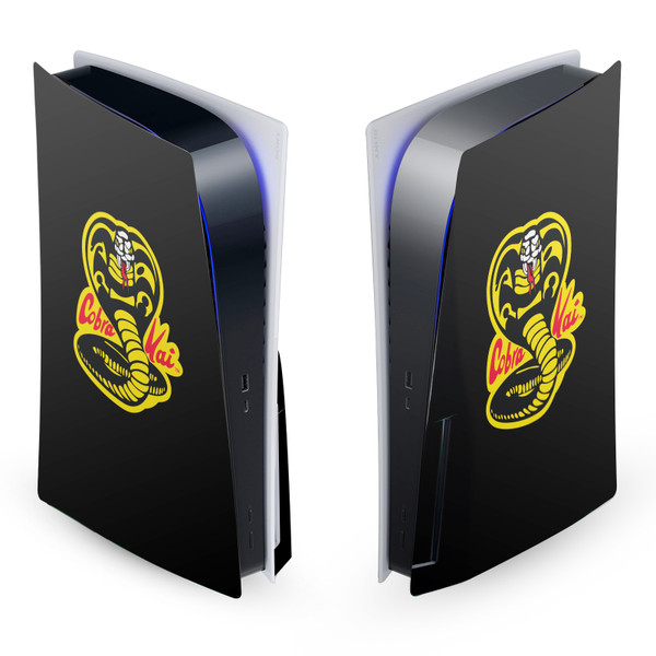 Cobra Kai Iconic Classic Logo Vinyl Sticker Skin Decal Cover for Sony PS5 Disc Edition Console