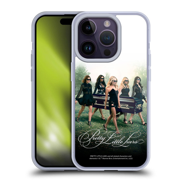 Pretty Little Liars Graphics Season 6 Poster Soft Gel Case for Apple iPhone 14 Pro