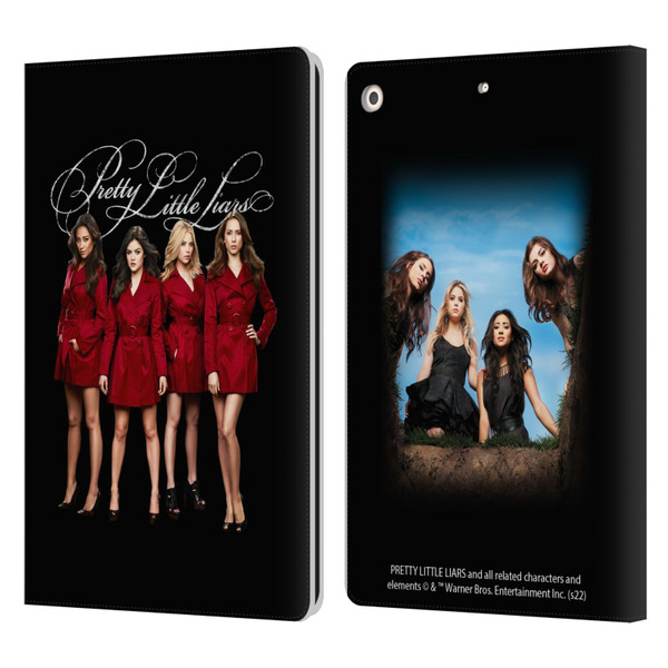 Pretty Little Liars Graphics Characters Leather Book Wallet Case Cover For Apple iPad 10.2 2019/2020/2021