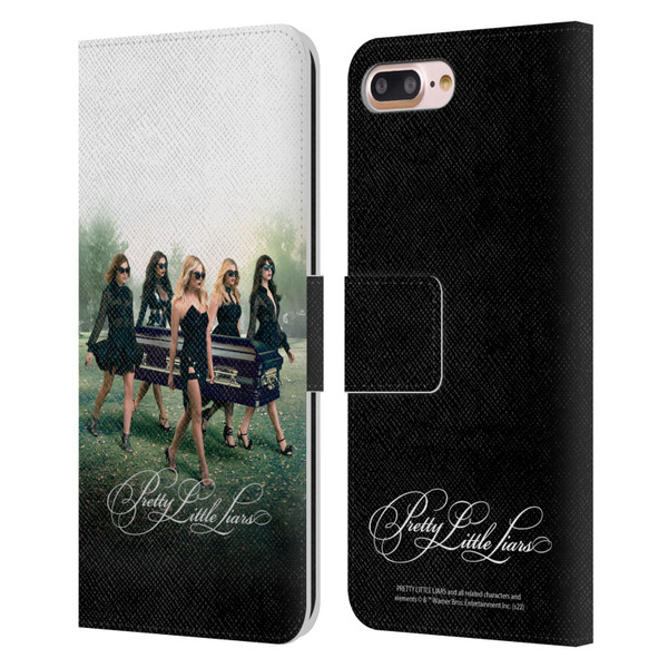 Pretty Little Liars Graphics Season 6 Poster Leather Book Wallet Case Cover For Apple iPhone 7 Plus / iPhone 8 Plus