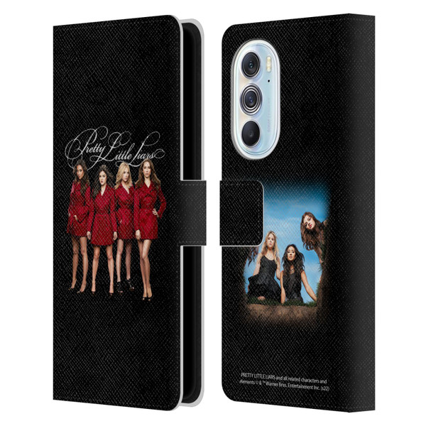 Pretty Little Liars Graphics Characters Leather Book Wallet Case Cover For Motorola Edge X30