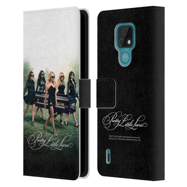 Pretty Little Liars Graphics Season 6 Poster Leather Book Wallet Case Cover For Motorola Moto E7