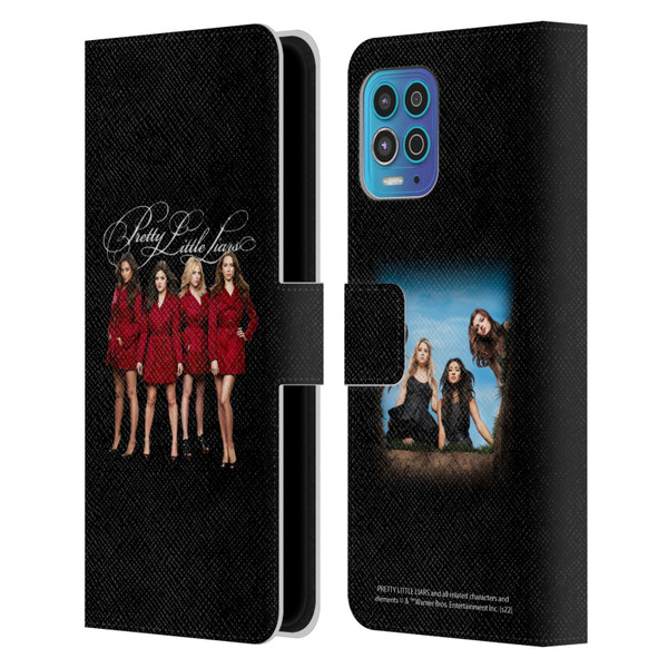 Pretty Little Liars Graphics Characters Leather Book Wallet Case Cover For Motorola Moto G100