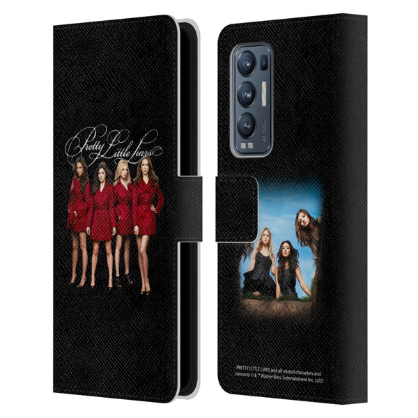 Pretty Little Liars Graphics Characters Leather Book Wallet Case Cover For OPPO Find X3 Neo / Reno5 Pro+ 5G