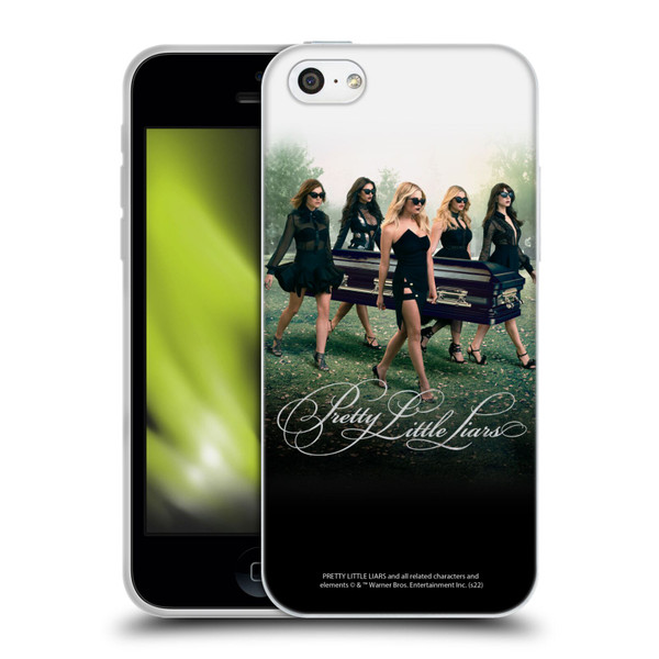 Pretty Little Liars Graphics Season 6 Poster Soft Gel Case for Apple iPhone 5c