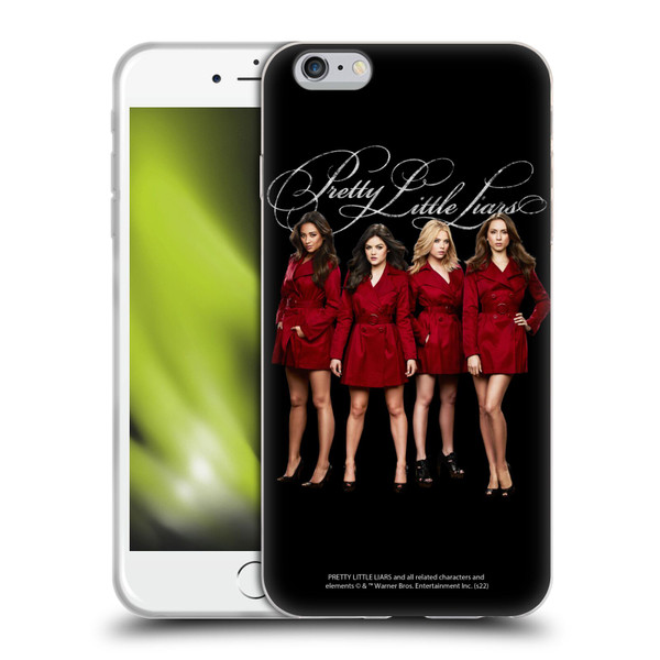 Pretty Little Liars Graphics Characters Soft Gel Case for Apple iPhone 6 Plus / iPhone 6s Plus