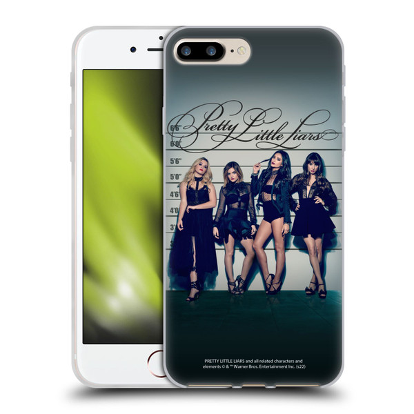 Pretty Little Liars Graphics Season 7 Poster Soft Gel Case for Apple iPhone 7 Plus / iPhone 8 Plus