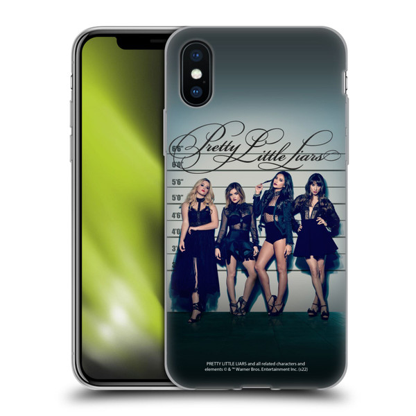Pretty Little Liars Graphics Season 7 Poster Soft Gel Case for Apple iPhone X / iPhone XS