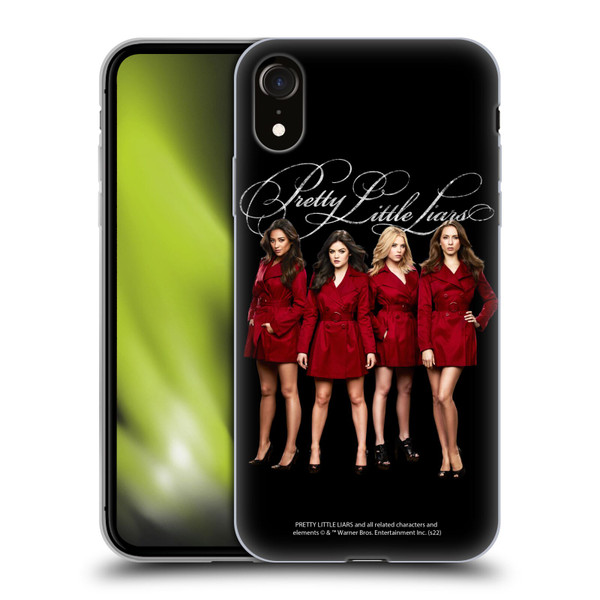 Pretty Little Liars Graphics Characters Soft Gel Case for Apple iPhone XR